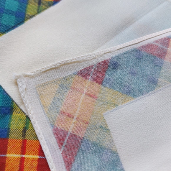 Vintage Scottish Handkerchief Souvenir scarf  Scotia's Boast Hawick Callants - Picture 12 of 12